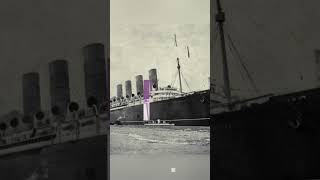 RMS Mauretania Edit  Memory Reboot  music art synthwave love electronicmusic ship titanic [upl. by Novyar331]