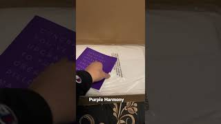 Unboxing Purple Harmony Pillow [upl. by Lizned]