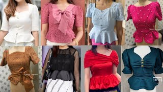 mizo sunday dress design 100 different types of tops with designbeautiful tops design [upl. by Garreth]