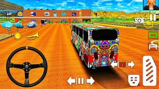 Coach Bus simulator city bus euro driving gameplay Android [upl. by Edals528]