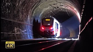 SEMMERINGBAHN Tunnels galleries bridges  Scenery mountain railway 4K [upl. by Billmyre]