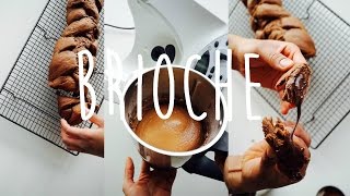 COMFORTING CHOCOLATE BRIOCHE I VEGAN [upl. by Ynoyrb]