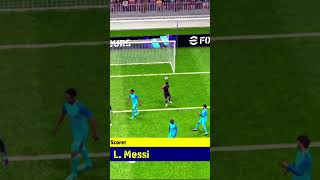 Messi Solo Goal efootball efootball2022 pes efootball2023 efootball2024 football messi efo [upl. by Leifeste434]