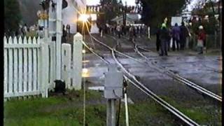 Last Steam Train Down South Gippsland Railway [upl. by Ennobe]