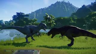 Jurassic World Evolution Learning where she fits in the food chain Trophy Guide [upl. by Kciwdahc]