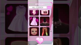 ALL CODES IN DRESS TO IMPRESS UPDATE dresstoimpress roblox [upl. by Marlyn53]