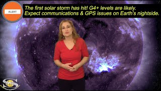 An Extreme G4 Solar Storm Train Eight Storms Race to Earth  Space Weather Spotlight 10 May 2024 [upl. by Enilegna]