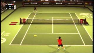 Federer vs Djokovic  Top Spin 4 part 1 [upl. by Atnuahs]