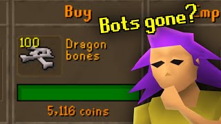 Runescape Bot Farms are Disappearing and Prices are going up [upl. by Xonk719]