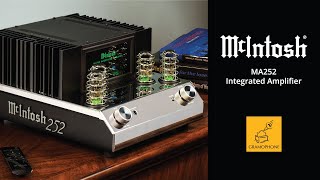 McIntosh MA252 Integrated Amplifier  The Ultimate Retro Hybrid [upl. by Iives]