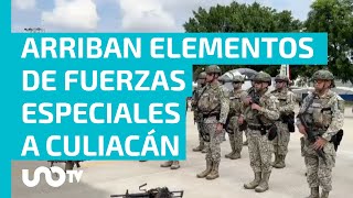 Llegan más elementos y vehículos blindados a Culiacán para contener inseguridad [upl. by Nosam]