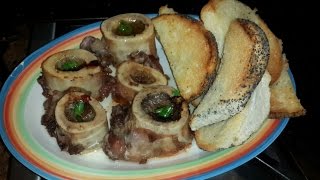 Bone Marrow Recipe  Easy Roasted Bone Marrow [upl. by Swane]