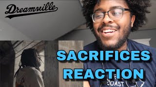 Dreamville  Sacrifices ft EARTHGANG J Cole Smino amp Saba Official Music Video REACTION [upl. by Dodd102]