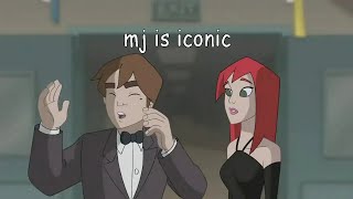 SpiderMan The Animated Series  Peter Parker x Mary Jane amp Felicia Hardy Season 1 [upl. by Lede]