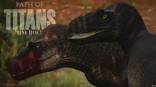 Path of Titans  Nanuqsaurus Courting  Mini Docu [upl. by Notnarb]