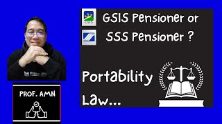 GSIS Pensioner or SSS Pensioner Portability Law [upl. by Barling]