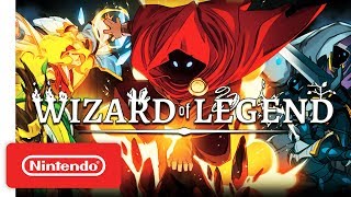 Wizard of Legend Coop Spell Slinging Trailer  Nintendo Switch™ [upl. by Atnahsal]