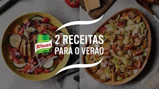 2 receitas para o Verão  Receitas Rápidas  Knorr [upl. by Enneyehc74]