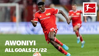 Taiwo Awoniyi  All Goals 202122 [upl. by Christmann]