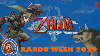 Storming Hyrule Castle With Only Bombs  Twilight Princess Randomizer Part 1  Rando Week 2024 [upl. by Ahsenauj]