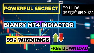 🔥 Bawal Non Repaint Binary Indicator Mt4  Best Free Binary Indicator 2024 binarytrading mt4 [upl. by Bobbe]