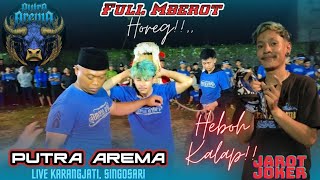 Heboh JAROT PERDANA KALAP PUTRA AREMA CEMOROKANDANG‼️Live Karangjati Singosari 03022024 [upl. by Aitnis736]