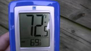 Cheap IndoorOutdoor Thermometer Review [upl. by Chappell]