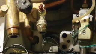 POTTERTON COMBI BOILER 28HE DIVERTER VALVE REPLACE [upl. by Russom]