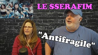 Couples FirstTime Reaction to LE SSERAFIM quotAntifragilequot [upl. by Brittney]