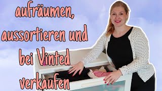 Kleidung ausfräumen ausmisten und bei Vinted verkaufen  xNathiex [upl. by Melisent]