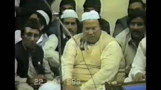 Banai Mujh Bay Nawa Ki Bigri Naseeb Mera Bana Diya By Nusrat Fateh Ali Khan [upl. by Gnah492]