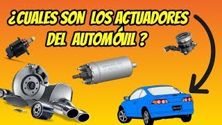 Actuadores Eléctricos Funcionamiento  ACTUADORES DEL AUTOMÓVIL [upl. by Dennet]