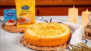 Ano Novo com Mococa  Bacalhau Gratinado com Creme de Leite [upl. by Hsirap]