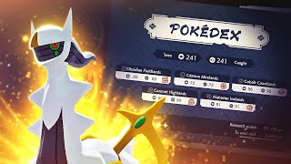 Goodbye Pokemon Legends  Legendary ARCEUS True Final Boss Encounter GAMEPLAY [upl. by Neetsuj]