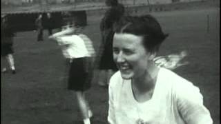 Oldbury County High School Sports Day 1938 [upl. by Sadye]