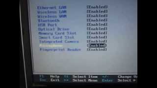 Краткий обзор BIOS Lenovo ThinkPad Edge E530 NZQKQRT [upl. by Kcirdek]