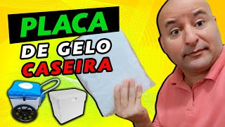 Como Fazer PLACA DE GELO CASEIRA para Conservar seus GELADINHOS GOURMET [upl. by Neyuq]