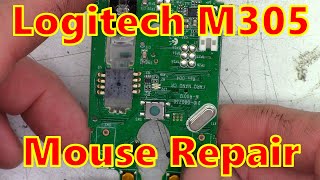 Logitech M305 Mouse Repair Intermittent quotClickquot Buttons [upl. by Notirb]