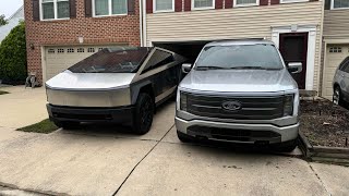 Cybertruck and F150 lightning comparison from a Bruthas perspective ￼ [upl. by Ofilia359]