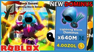 NEW DOMINUS HAT UPDATE IN ROBLOX NINJA LEGENDS [upl. by Consuela]