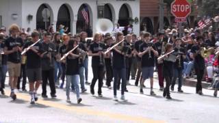 Thurston MS  Colonel Bogey  2016 Patriots Day Parade [upl. by Bradski]