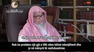 Pirja e ujit duke qenë në këmbë Shejh Salih el Feuzani [upl. by Odranoel]