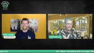 NFL Week 3 Gambling with Pro Bettor Las Vegas Cris  Prop Point Spread amp Teaser Betting Tips [upl. by Latyrc922]