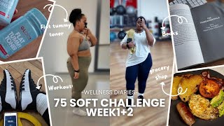 WELLNESS DIARIES  My First 2 weeks of the 75 Soft Challenge  healthy routines workout amp more [upl. by Waterer139]