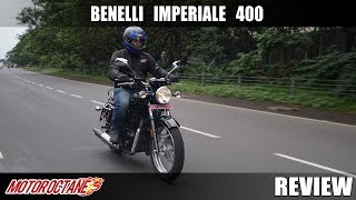 Benelli Imperiale 400 Review  Hindi  MotorOctane [upl. by Askari]