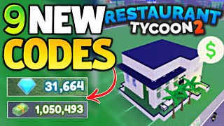 ⚠️Hurry Up⚠️ RESTAURANT TYCOON 2 CODES  ROBLOX RESTAURANT TYCOON 2  RESTAURANT TYCOON 2 CODE [upl. by Airamat]