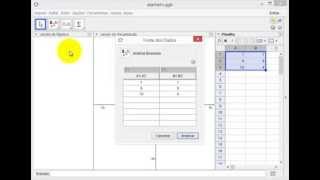 Regressão Linear no GeoGebra [upl. by Eseekram]