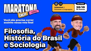 🏁MARATONA ENEM 2024  Aula 03 Ciências Humanas e Linguagens [upl. by Yc586]