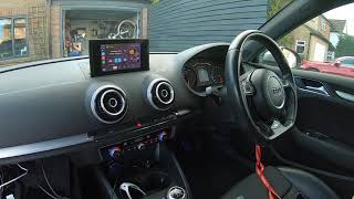 Audi A3 8v Ep9  £150 Wireless Apple Car Play Install [upl. by Robby]