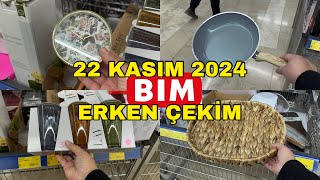 BİM BİM 22 KASIM 2024 CUMA  BİM’BU HAFTA YIKILIYOR ÇEŞİT ÇEŞİT ŞAHANE ÜRÜNLER [upl. by Philender892]